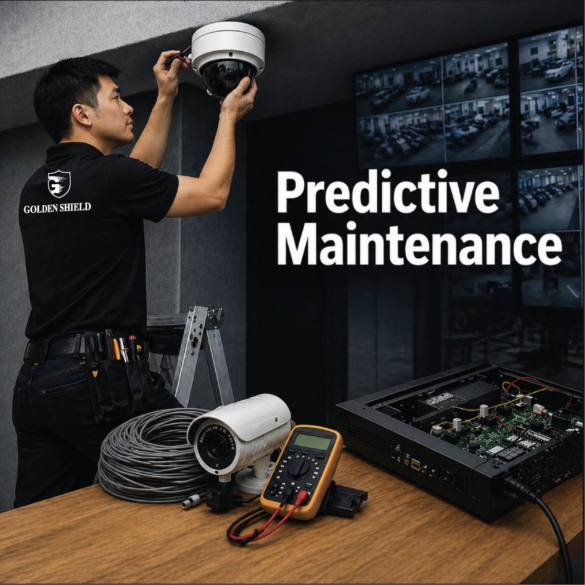Predictive Maintenance for Security Hardware
