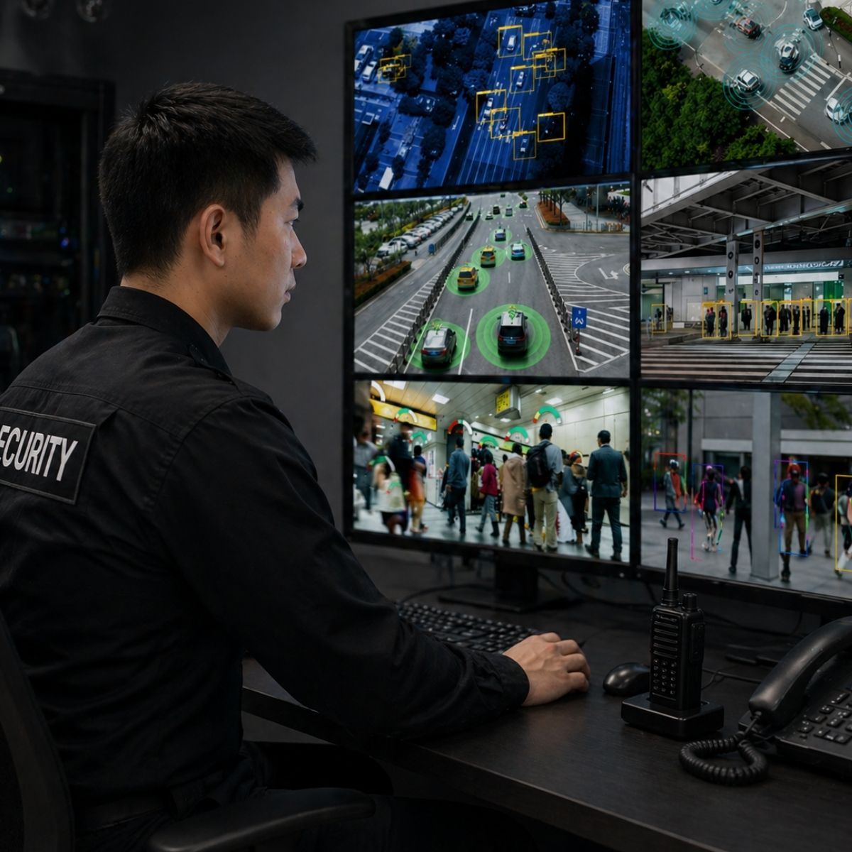 Virtual Guard Patrolling